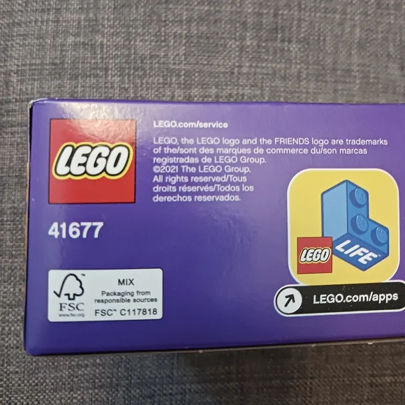 Yr 2021 LEGO Set Friends Forest Waterfall 41677 (93 pcs.) New - Picture 5 of 7